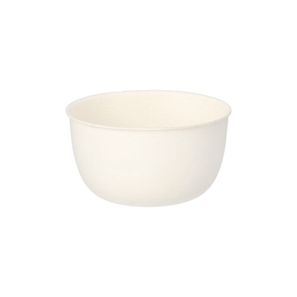 Papstar Schalen Zuckerrohr "pure" 120 ml Ø 7,2 cm · 4 cm weiss "Cella"