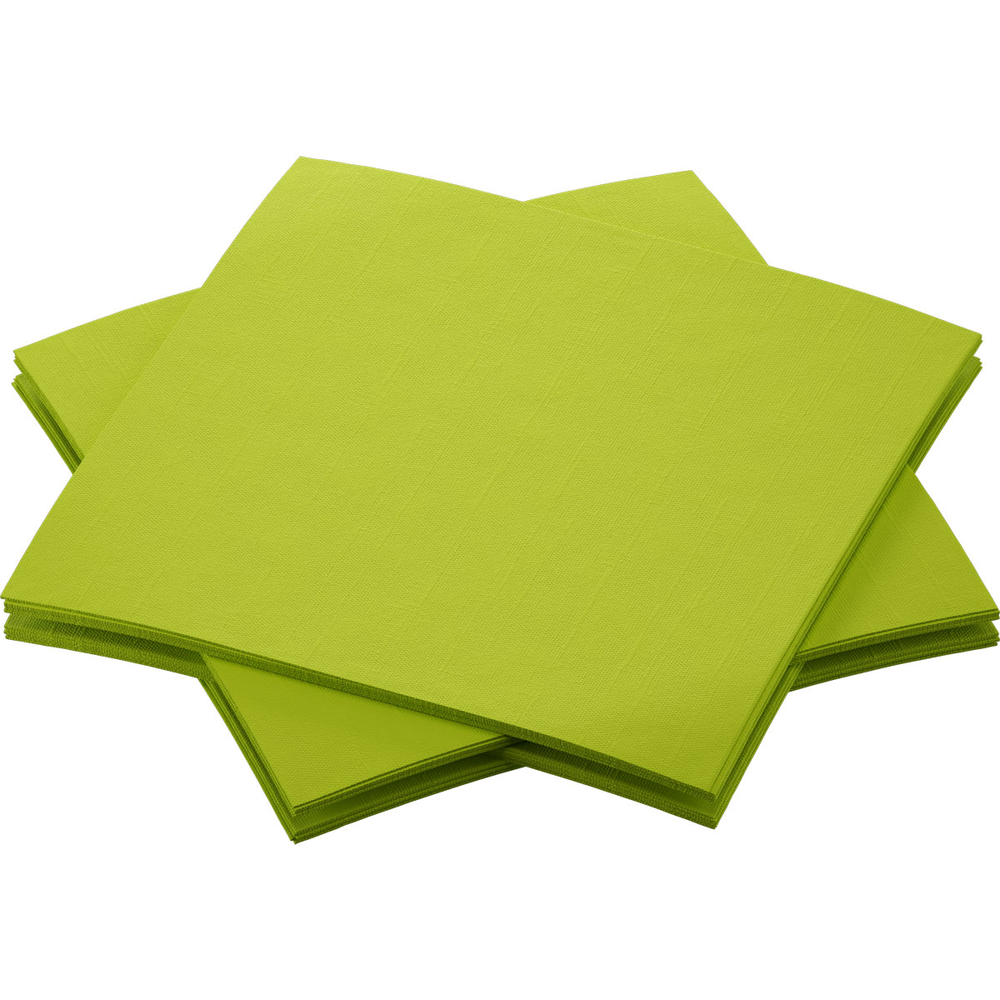 Duni Bio-Dunisoft-Servietten 20 x 20 cm kiwi