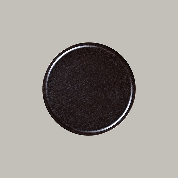 RAK Teller flach coup - forge  Serie: Ease Ø 27.5 cm / Ht. 2.4 cm