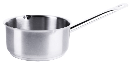 Contacto Stielkasserolle mit Ausguss 16 cm, induktionsgeeignet