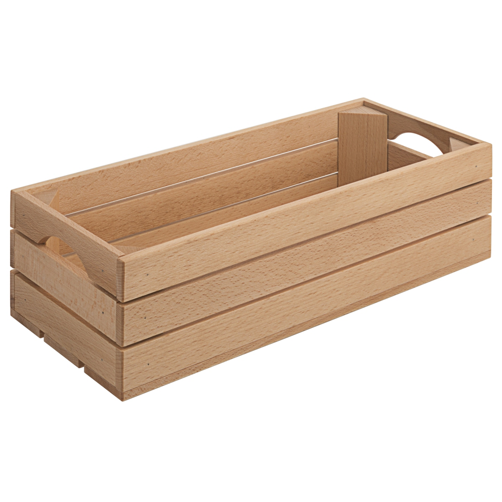Contacto Holzkasten GN 2/8 GN: 2/8, Länge: 32,5 cm, Breite: 13,2 cm, Höhe außen: