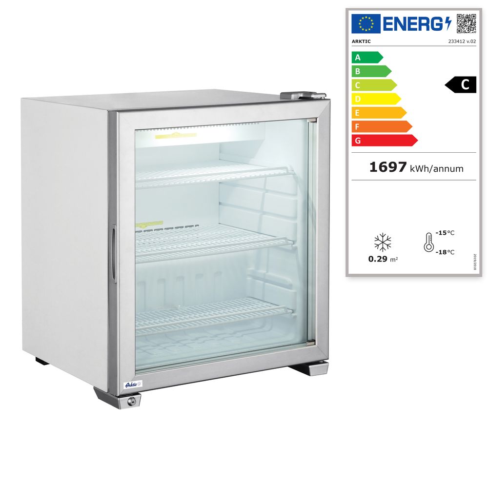 Hendi Aufsatz-Gefrierschrank 90 L, Arktic, 230V/230W, 620x593x(H)680mm