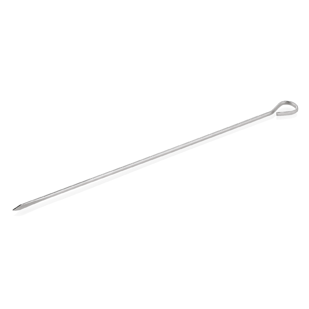 WAS Fleischspieß Set, 21 cm, 12-teilig, Edelstahl