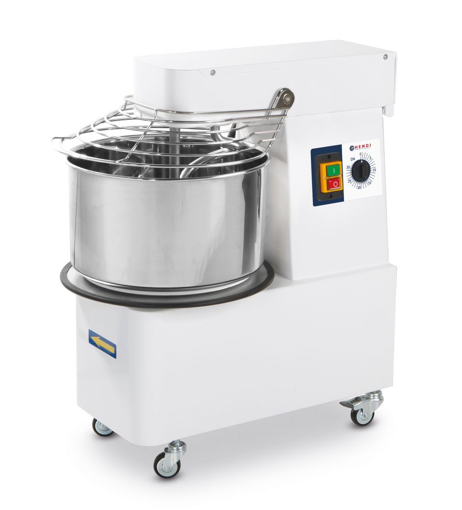 Hendi Spiralmischer mit festem Kopf und Schüssel, HENDI, 35 kg/h, 10L, 230V/370W
