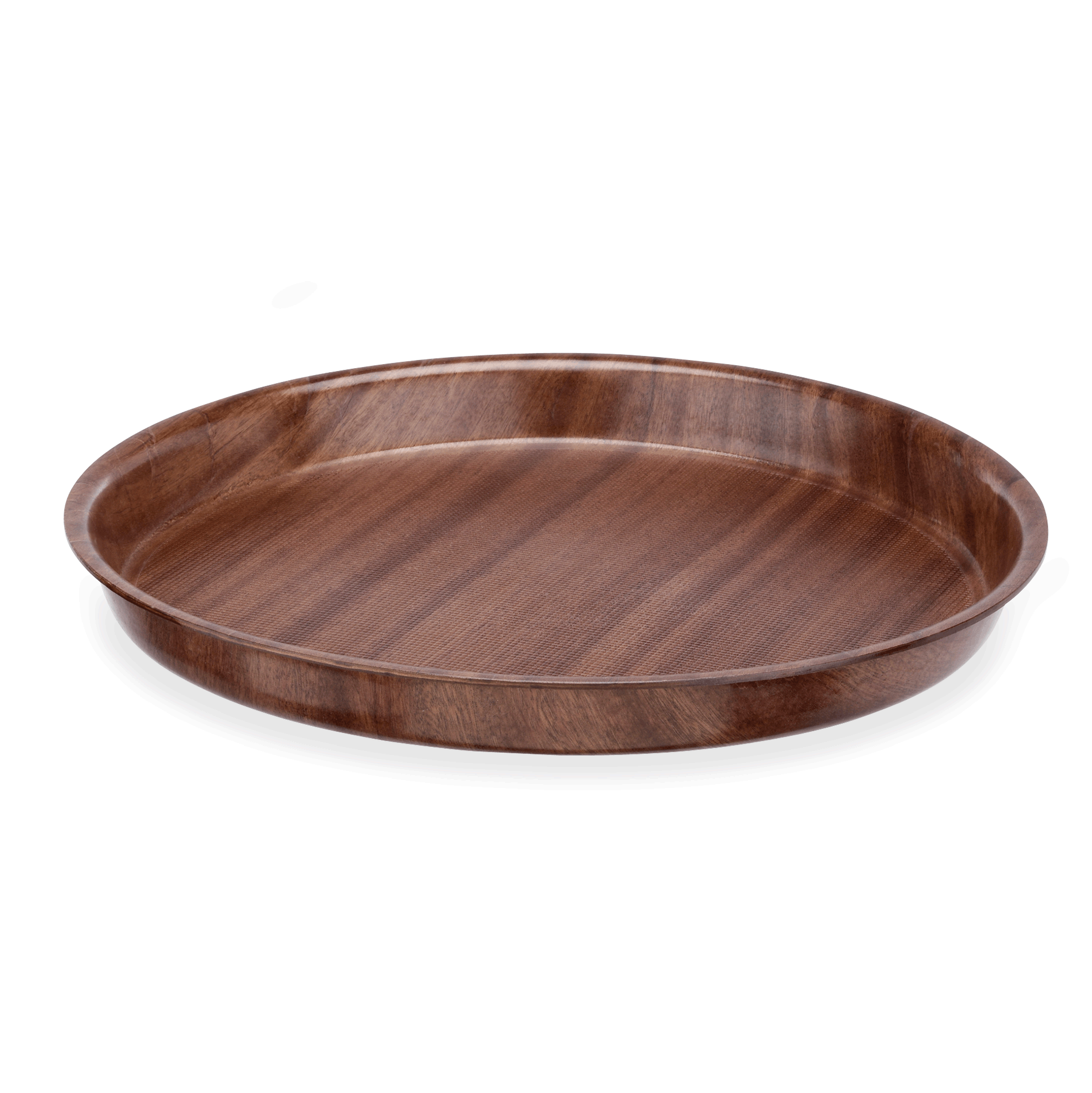 WAS Bierglasträger, Ø 36 cm, MDF Holzoptik