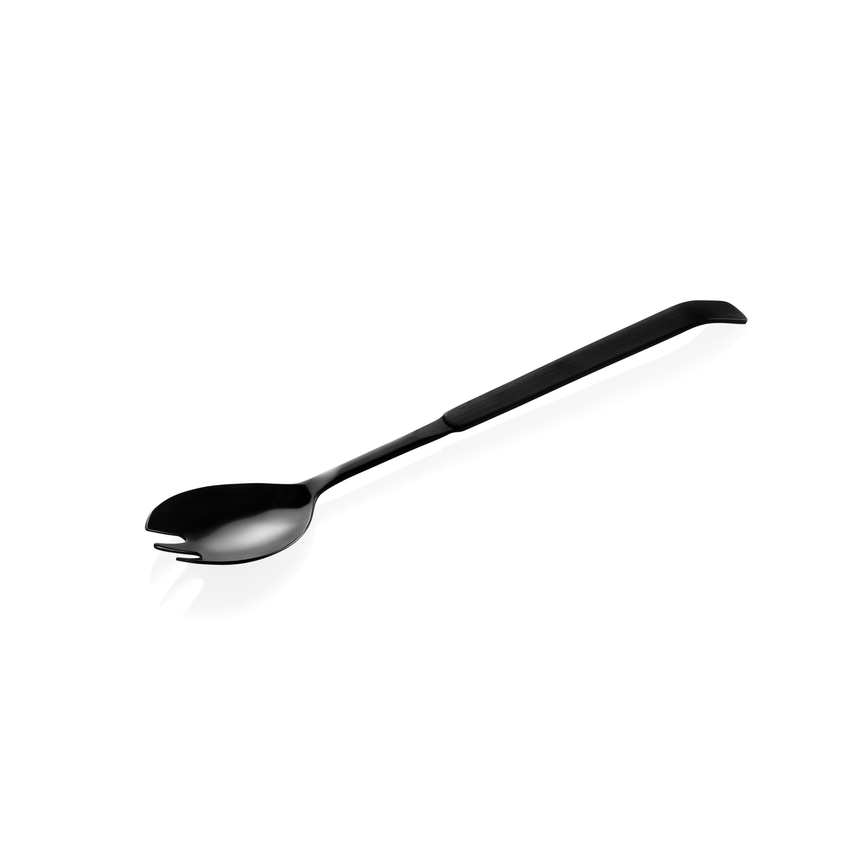 WAS Salatbesteck KITCHEN TOOL 1887, 24 cm, mit schwarzer PVD Beschichtung, Chrom