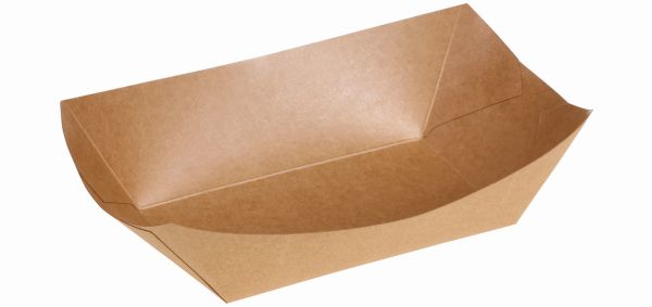 Pacovis Boot Kraft braun PLA #5 800ml, 137x86x52mm, nat