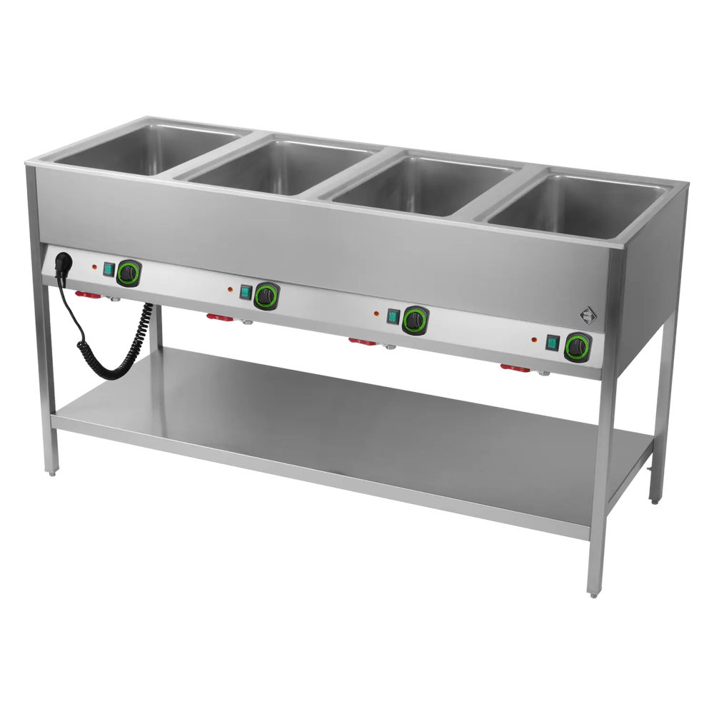 RM Gastro Bain Marie stationär elektrisch GN 4-1/1 Steuerung auf der längeren Se