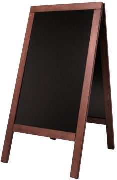 Contacto Doppeltafel 139 cm, mahagoni