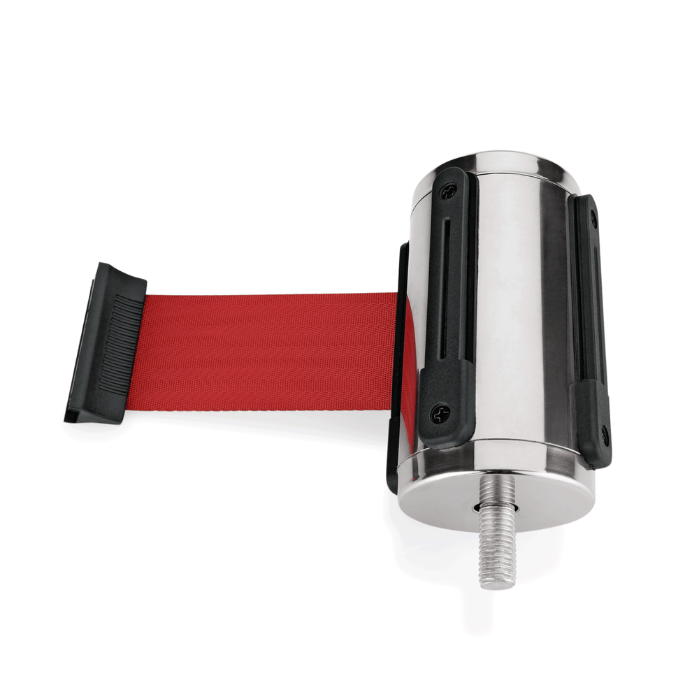 WAS Einzelgurtband für Abgrenzungspfosten Highflex 1114 100 & 135, rot, 3 m -
