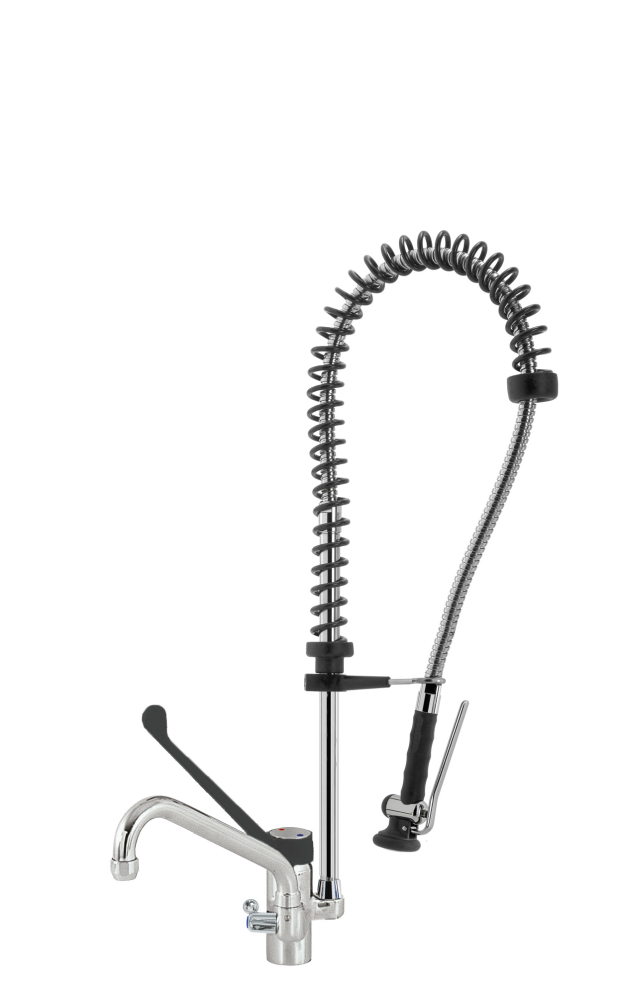 KBS STYL SHRINK Geschirrwaschbrause mit Schwenkhahn und BEST-SEMI Brausekopf