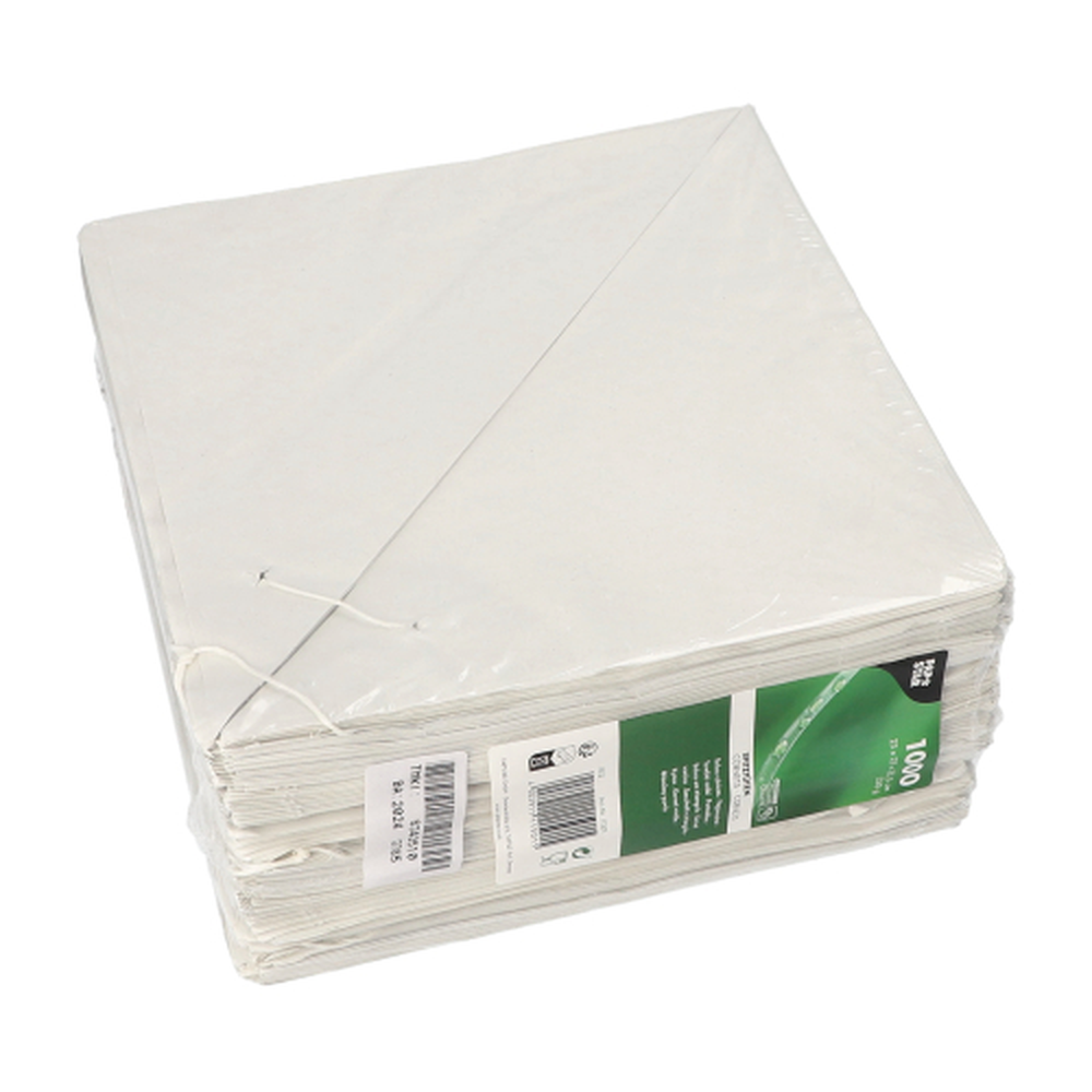 PAPSTAR Spitztüten, Cellulose, gefädelt 23 cm x 23 cm x 32,5 cm weiss Fülli