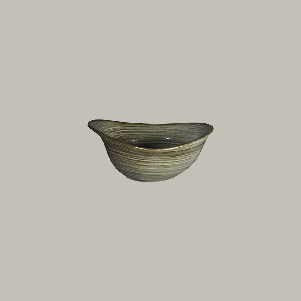 RAK Schale organisch - peridot Serie: Spot L 18.5 cm / W 14.5 cm / Ht. 8 cm / C