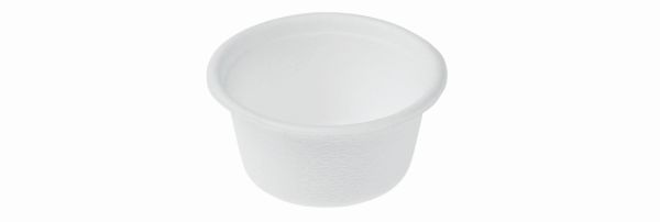 Pacovis Dipschälchen Zuckerrohr rund, 60ml, 2oz