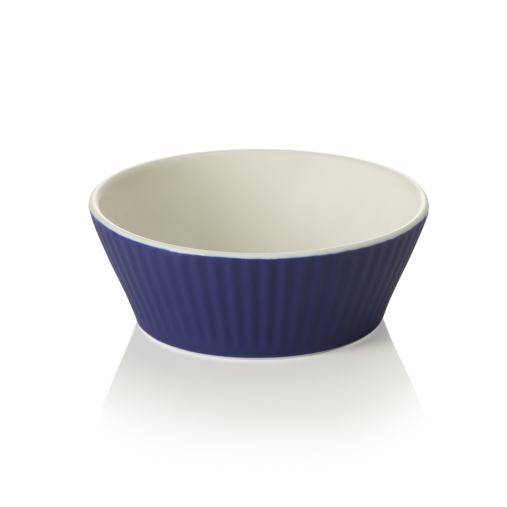 WAS Ragout Fin Set, Ø 9cm, 200 ml, blau, Set á 6 Stück, Porzellan