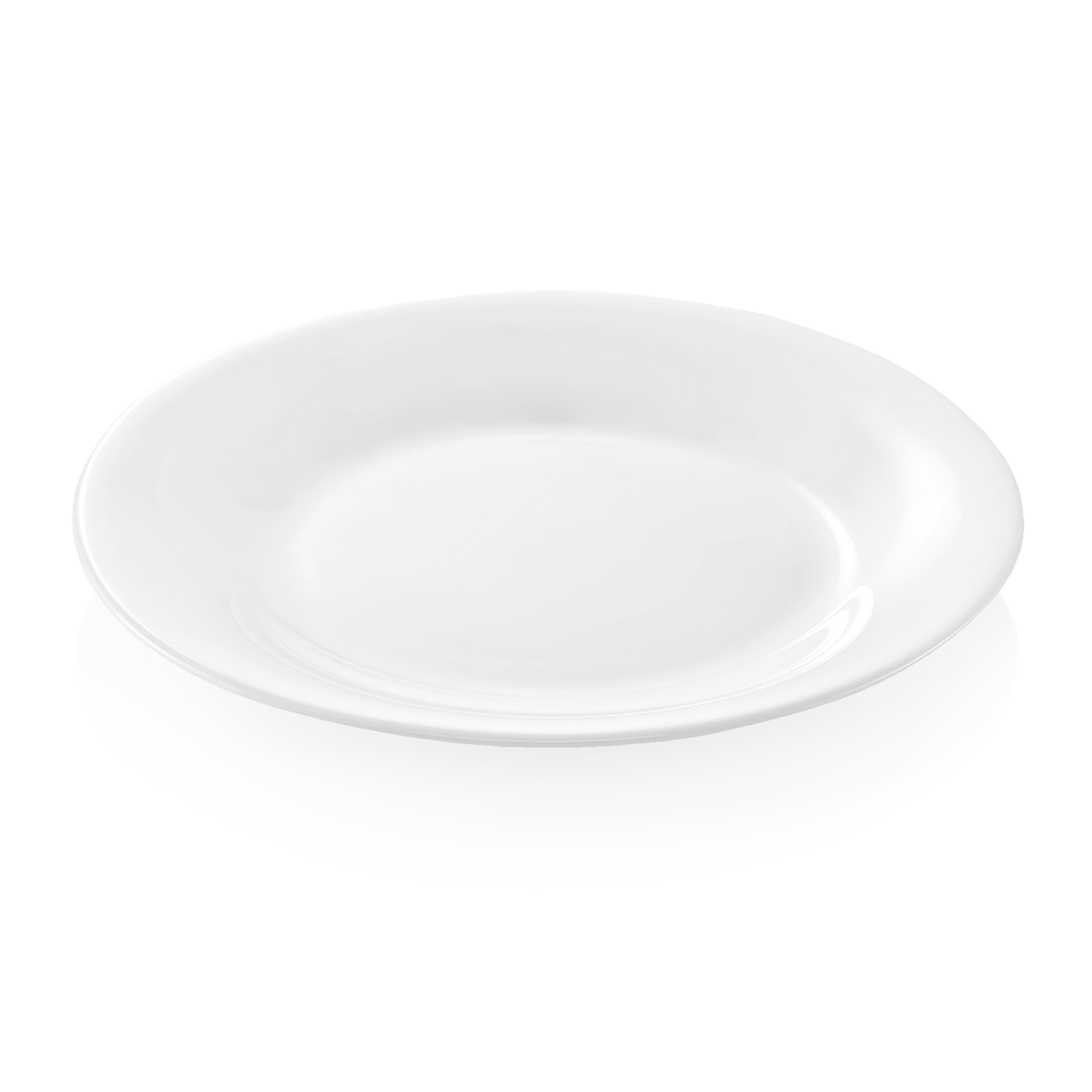 WAS Teller Set PURO, flach, Ø 17,5 cm, Set á 6 Stück, Opalglas
