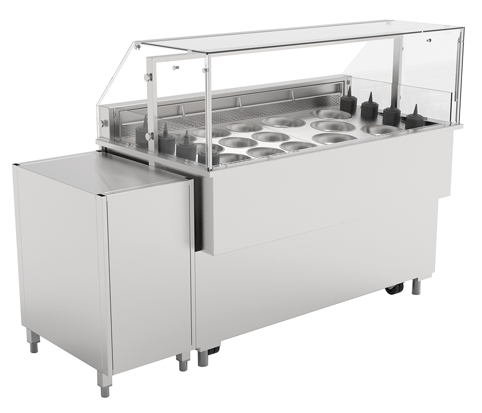 Nordcap Einbaukühlvitrine Vario Food Counter Cool 79-E UB