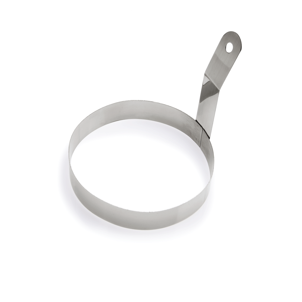 WAS Bratring, Set á 4 Stück, Ø 10 cm, Höhe 2,5 cm, Chromnickelstahl