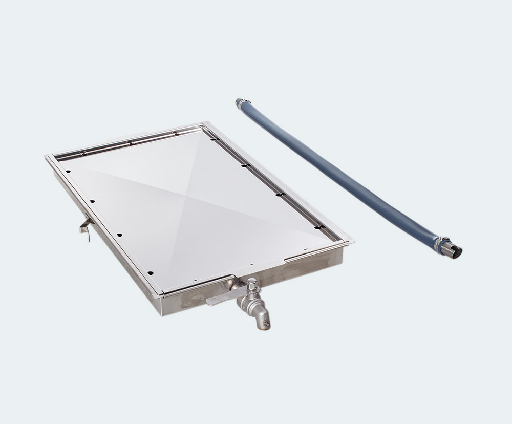 Rational Fettauffangbehälter mit Ablaufverschluss 1/1 GN (325 x 530 mm)