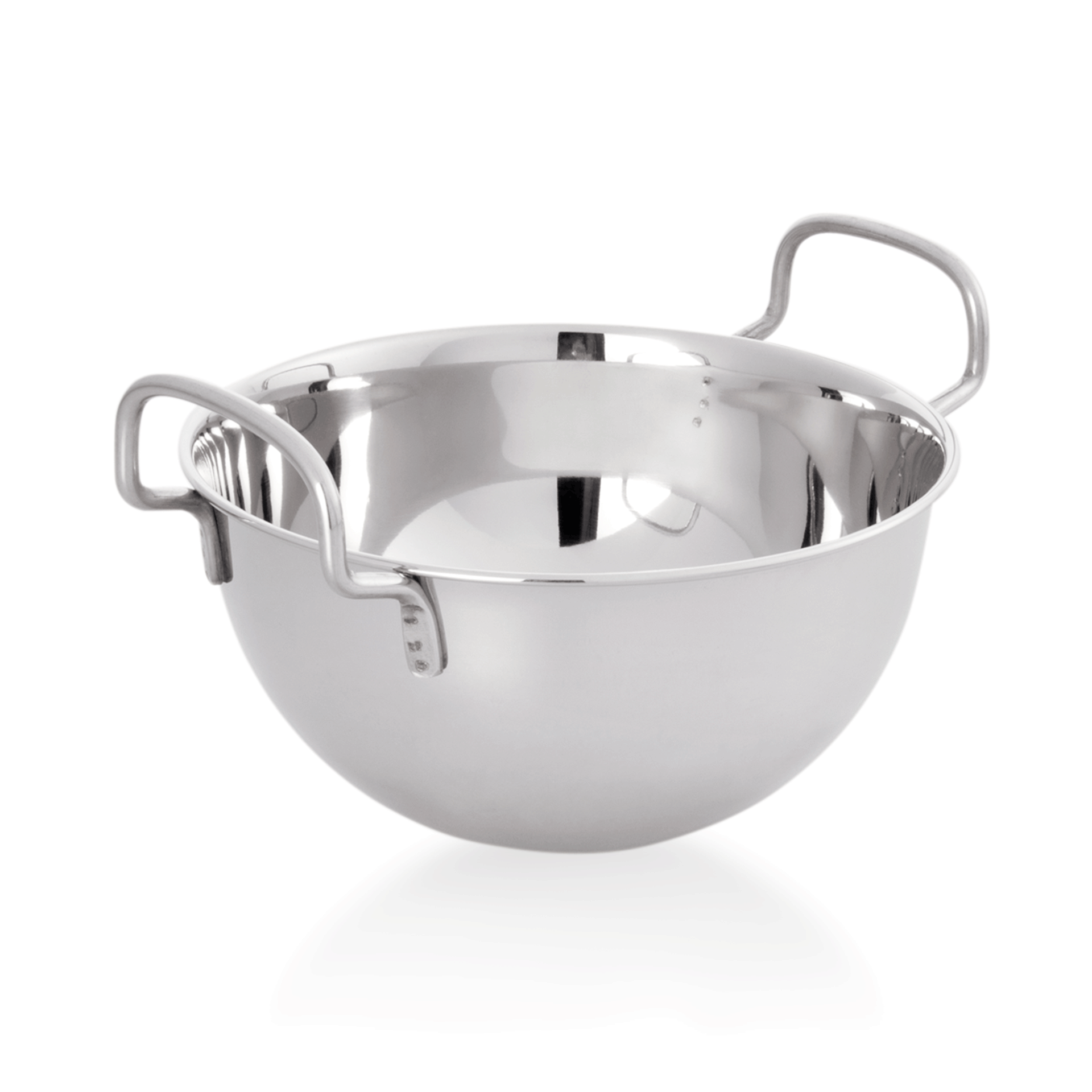 WAS Schneeschlagkessel, Ø 30 cm, 6,5 ltr., Chromnickelstahl