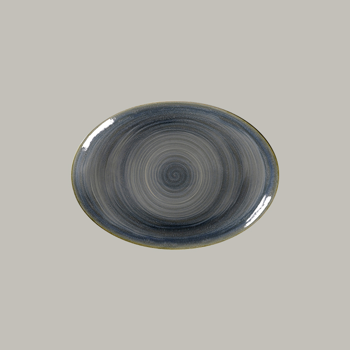 RAK Platte oval - jade  Serie: Spot L 32 cm / W 23 cm / Ht. 3.2 cm