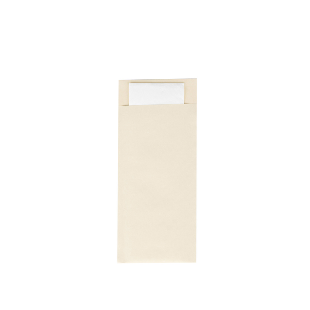 Mank Bestecktasche Basic creme 202 x 85 mm