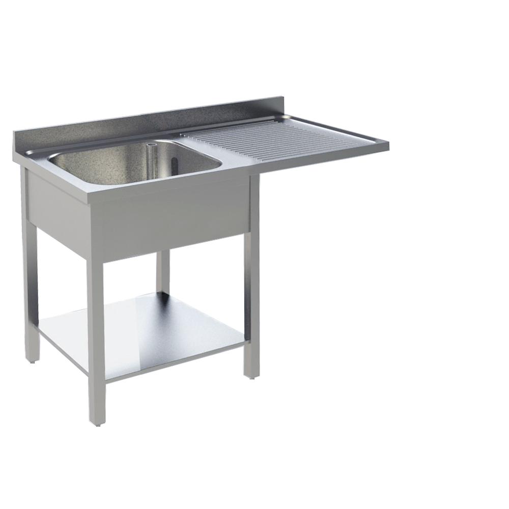 KBS Spülcenter 1 Becken links Breite 140cm