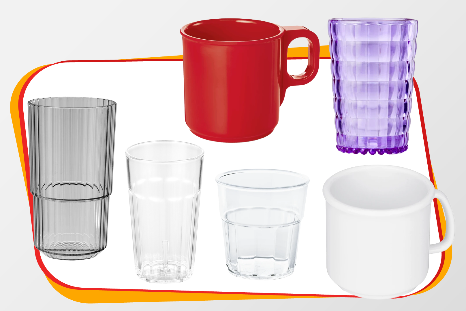 gläser, becher, tassen, glasware, geschirr