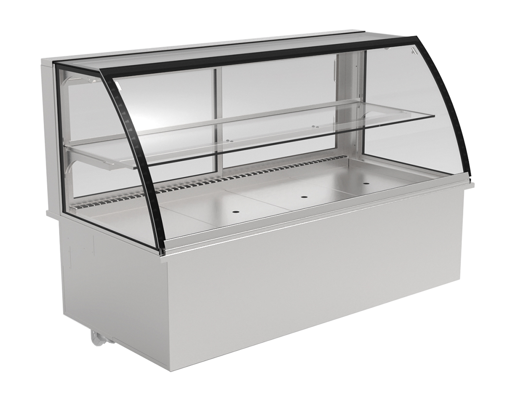 Nordcap Einbaukühlvitrine GLR 145-5-Z