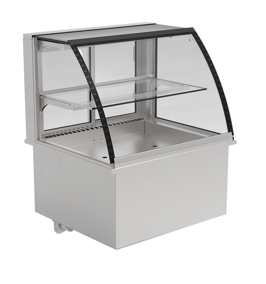 Nordcap Einbaukühlvitrine GLR 80-5-Z