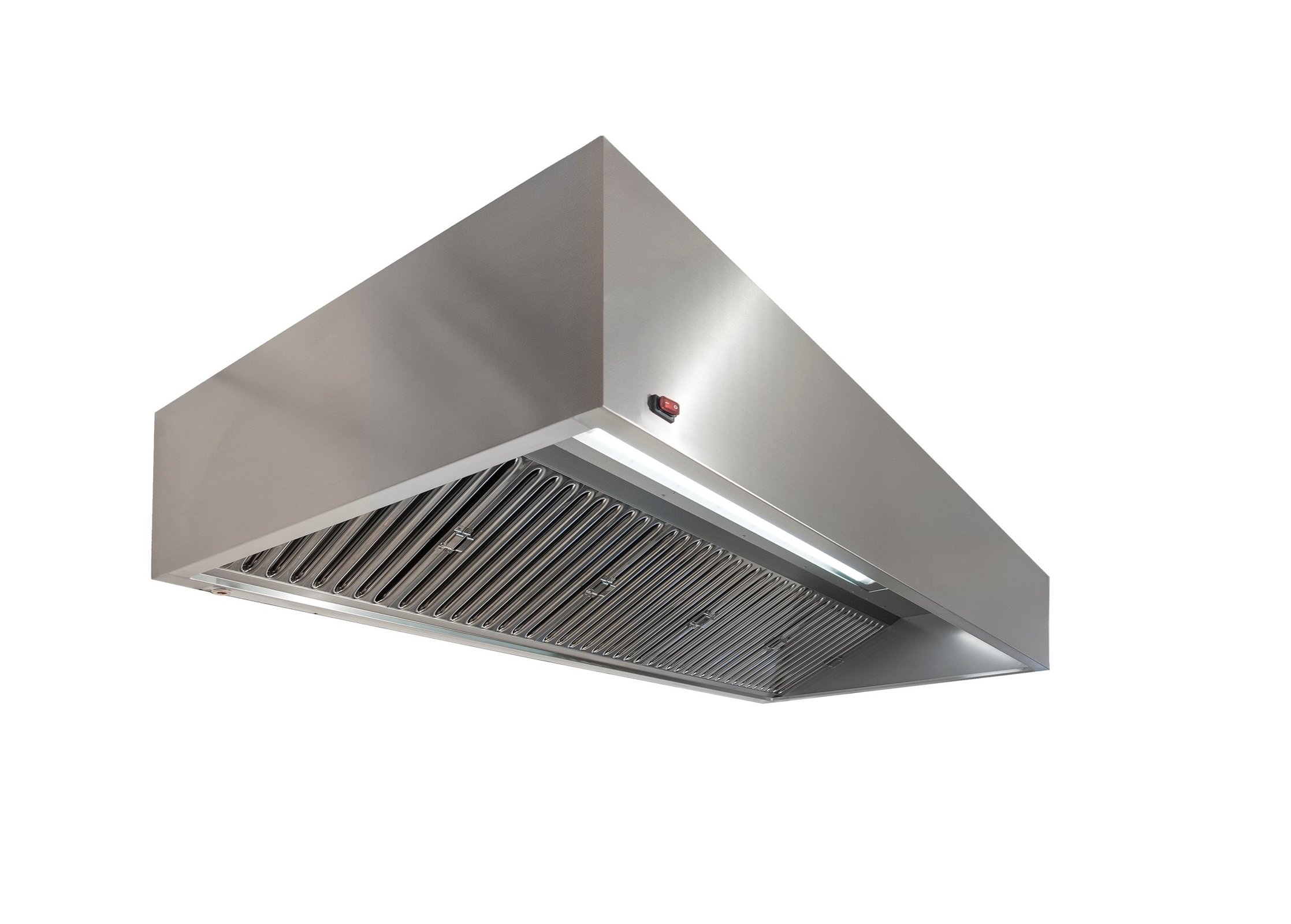 KBS Wandhaube Kubusform 100x90cm Flammschutzfilter Typ F1
