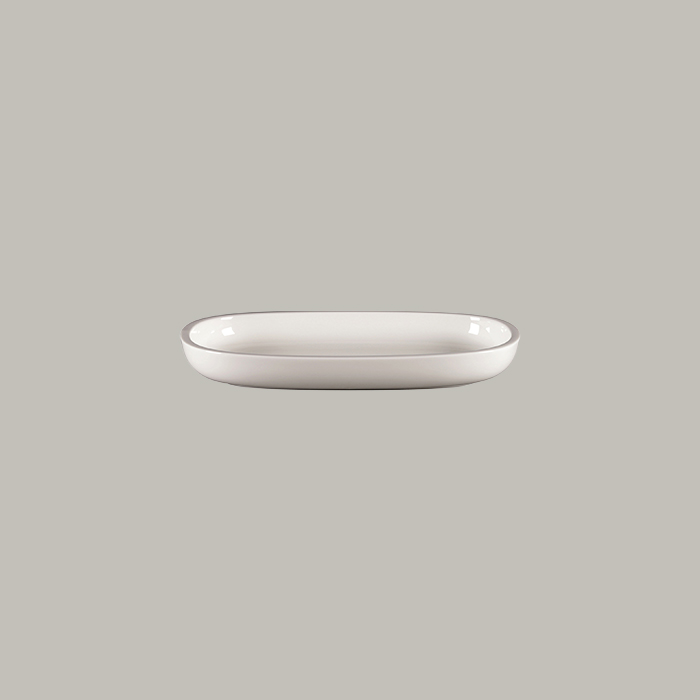 RAK Platte oval - white  Serie: Ease L 23 cm / W 15 cm / Ht. 3.1 cm