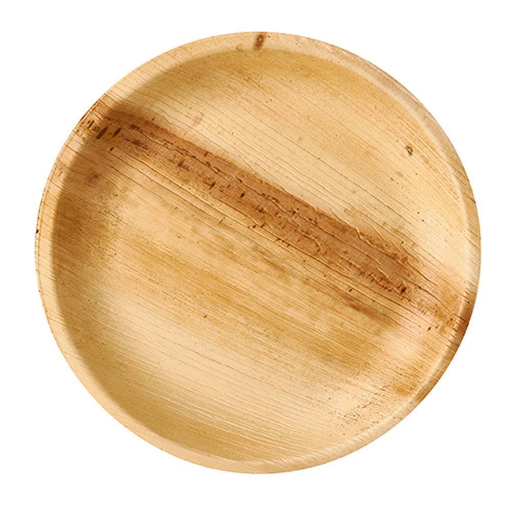 Papstar Teller, Palmblatt "pure" rund Ø 23 cm · 2,5 cm