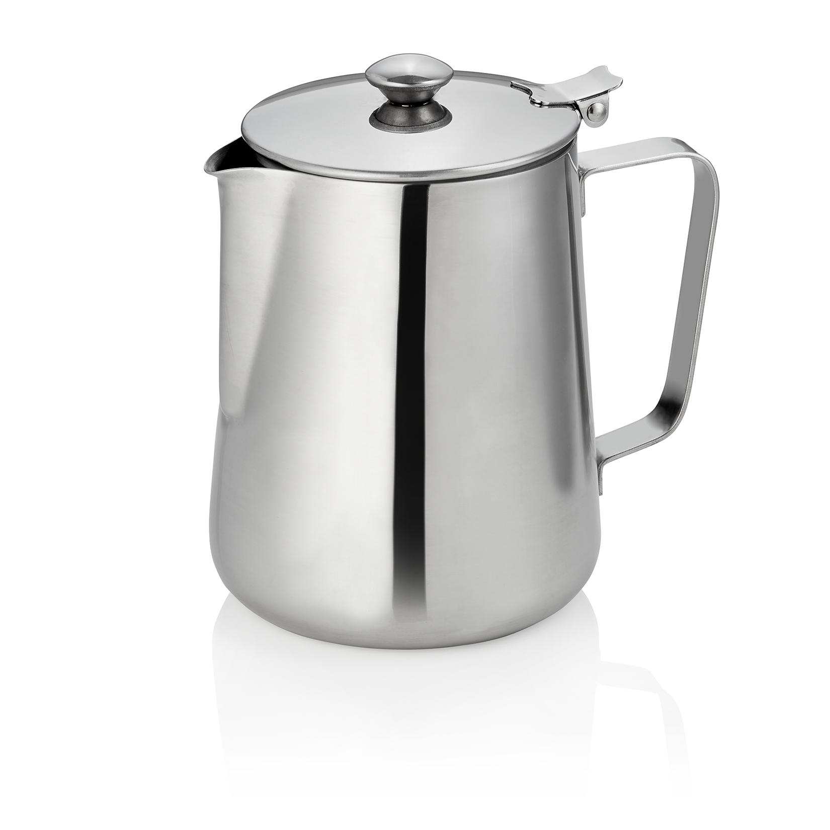 WAS Kaffeekanne 1 ltr., Ø 9 cm, Höhe 14,5 cm, Chromnickelstahl