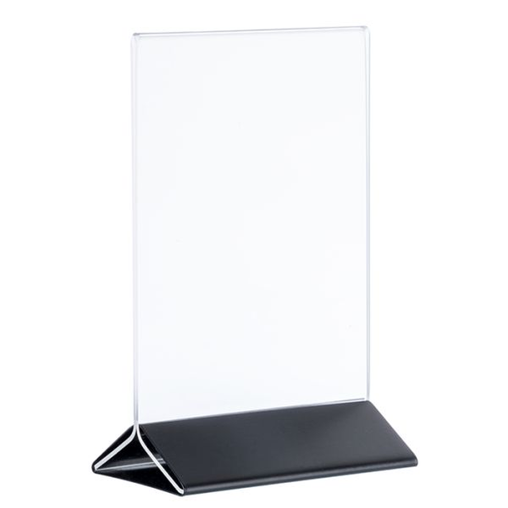 APS Kartenhalter, 2-teilig 21 x 7 cm, H: 32 cm