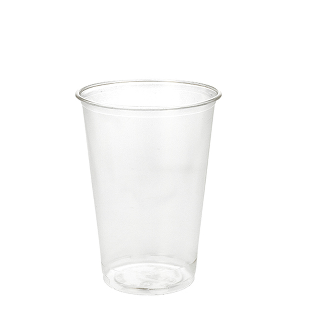 PAPSTAR Kaltgetränkebecher, PLA pure 0,2 l Ø 7,03 cm · 9,7 cm glasklar einz