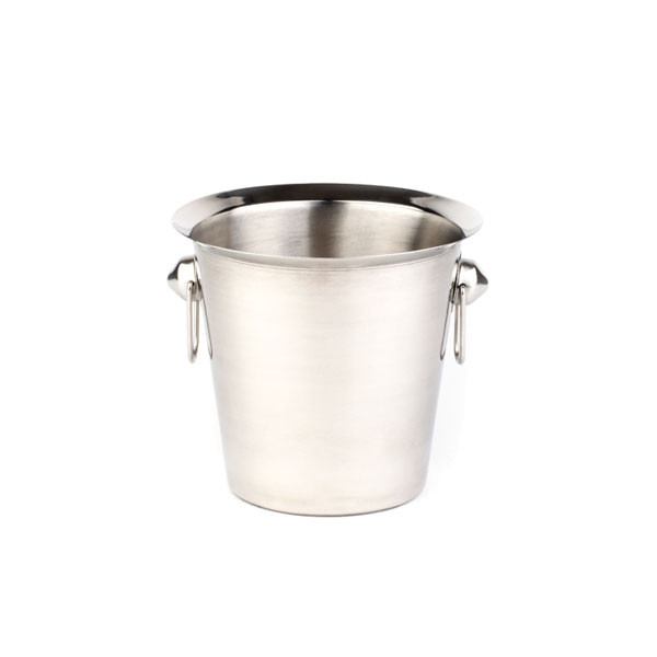 APS Wein- / Sektkühler Ø 20 cm, H: 19 cm, 3 Liter , Edelstahl, innen matt polier