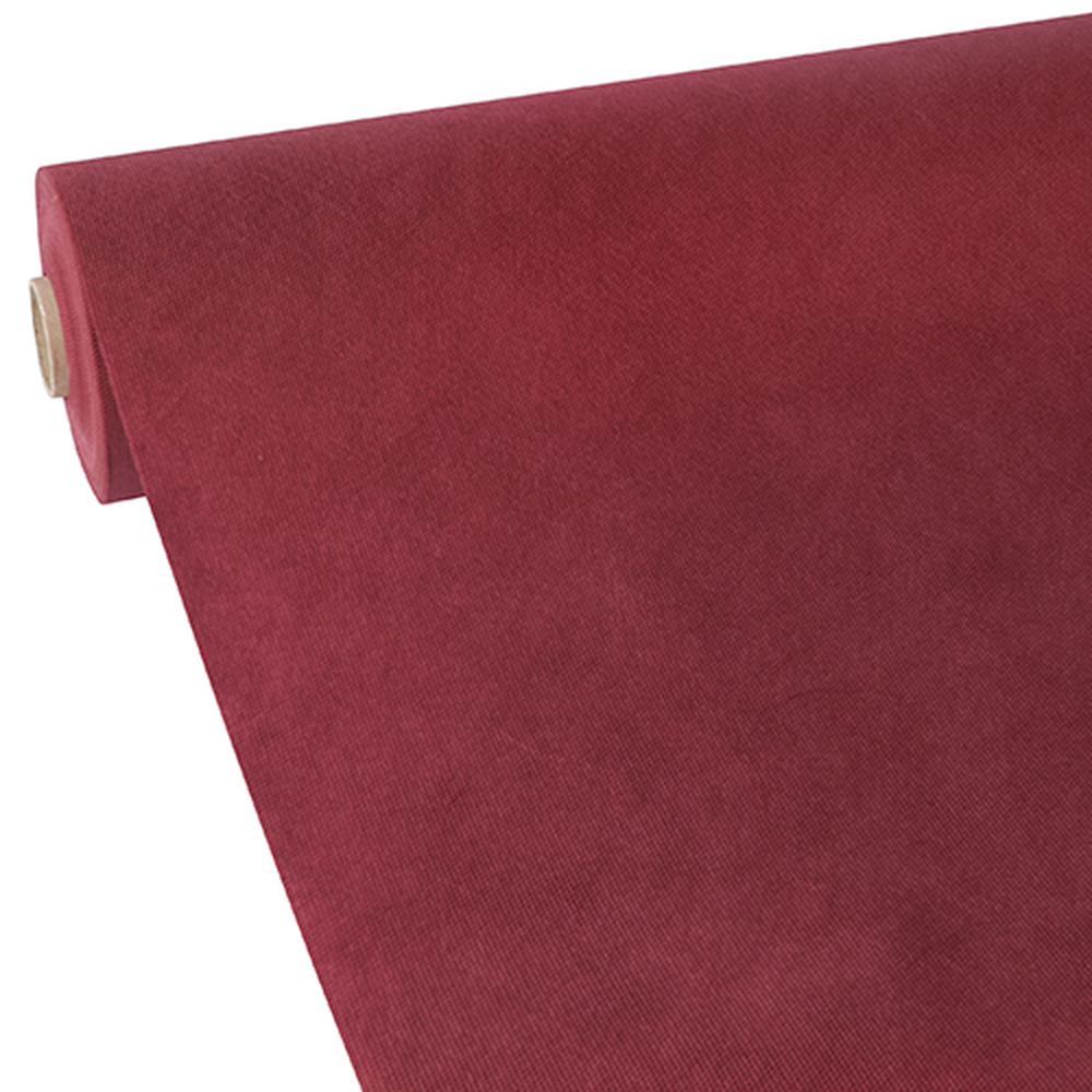Papstar Tischdecke, stoffähnlich, Vlies "soft selection" 40 m x 1,18 m bordeaux