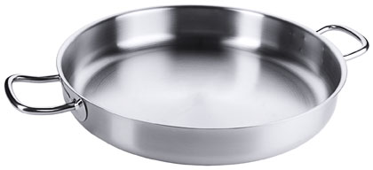 Contacto Paellapfanne 46 cm, tief mit zwei Griffen